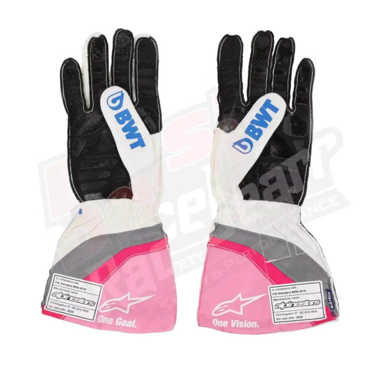 2020 Sergio Pérez BWT F1 Team Race Gloves - Dash Racegear