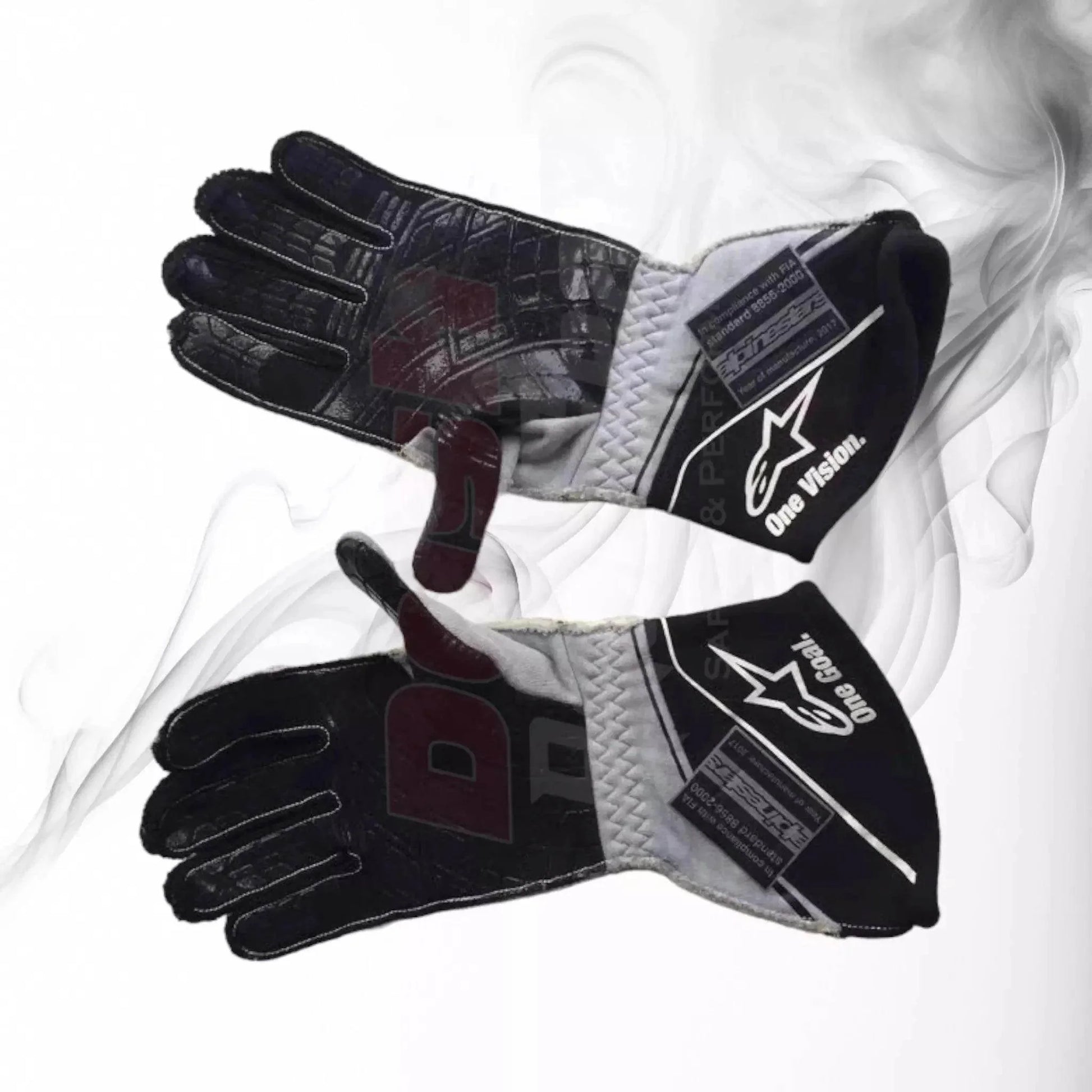 2017 Kevin Magnussen Haas F1 Team Gloves - Dash Racegear