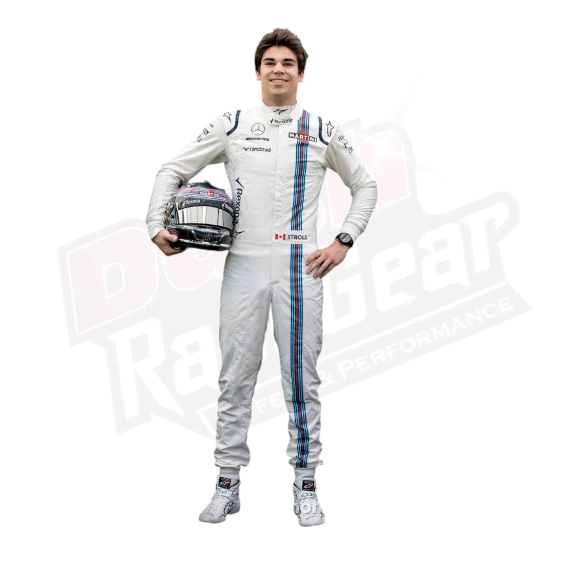 2017 Lance Stroll Martini F1 Race Suit - Dash Racegear