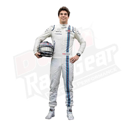 2017 Lance Stroll Martini F1 Race Suit - Dash Racegear