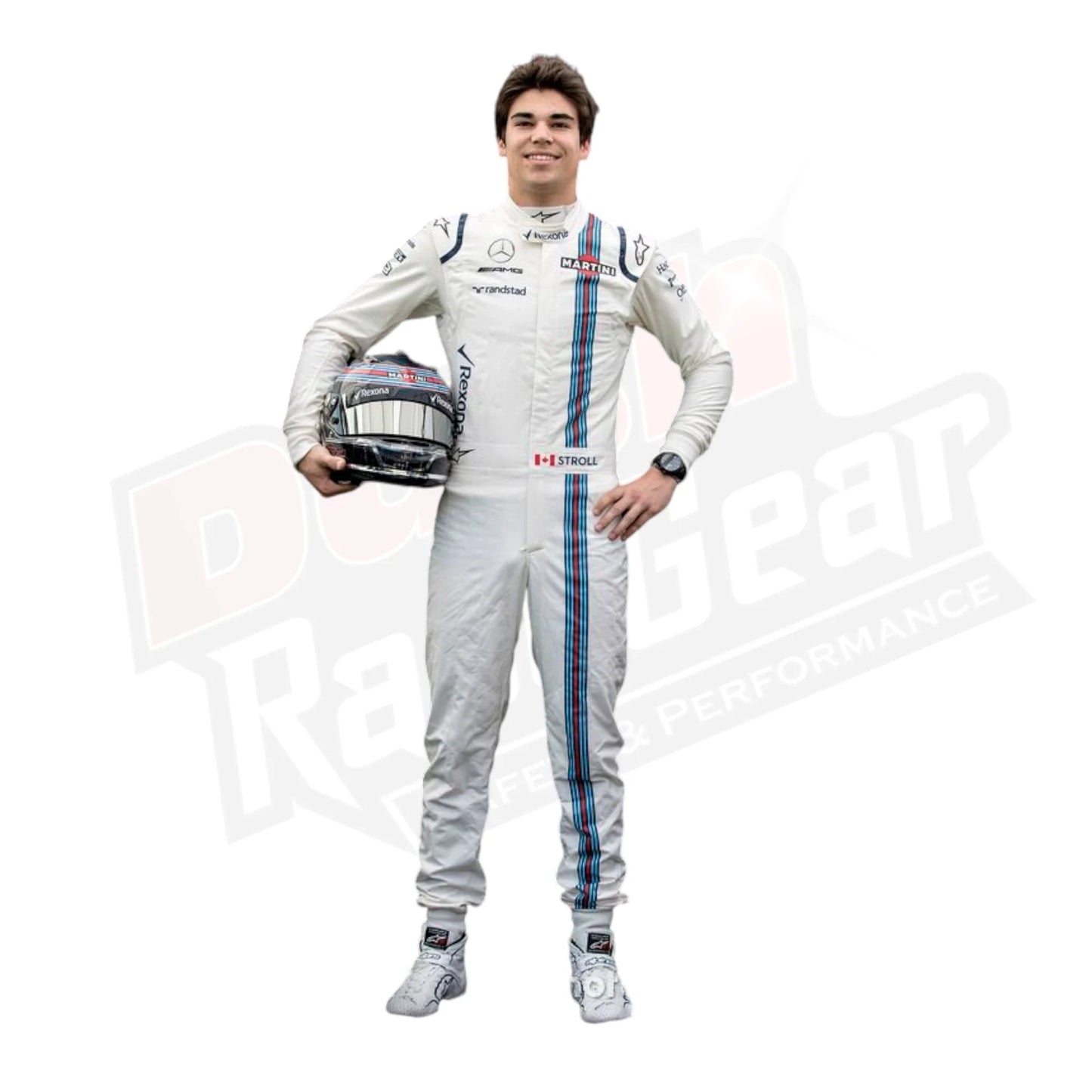 2017 Lance Stroll Martini F1 Race Suit KIDS - Dash Racegear
