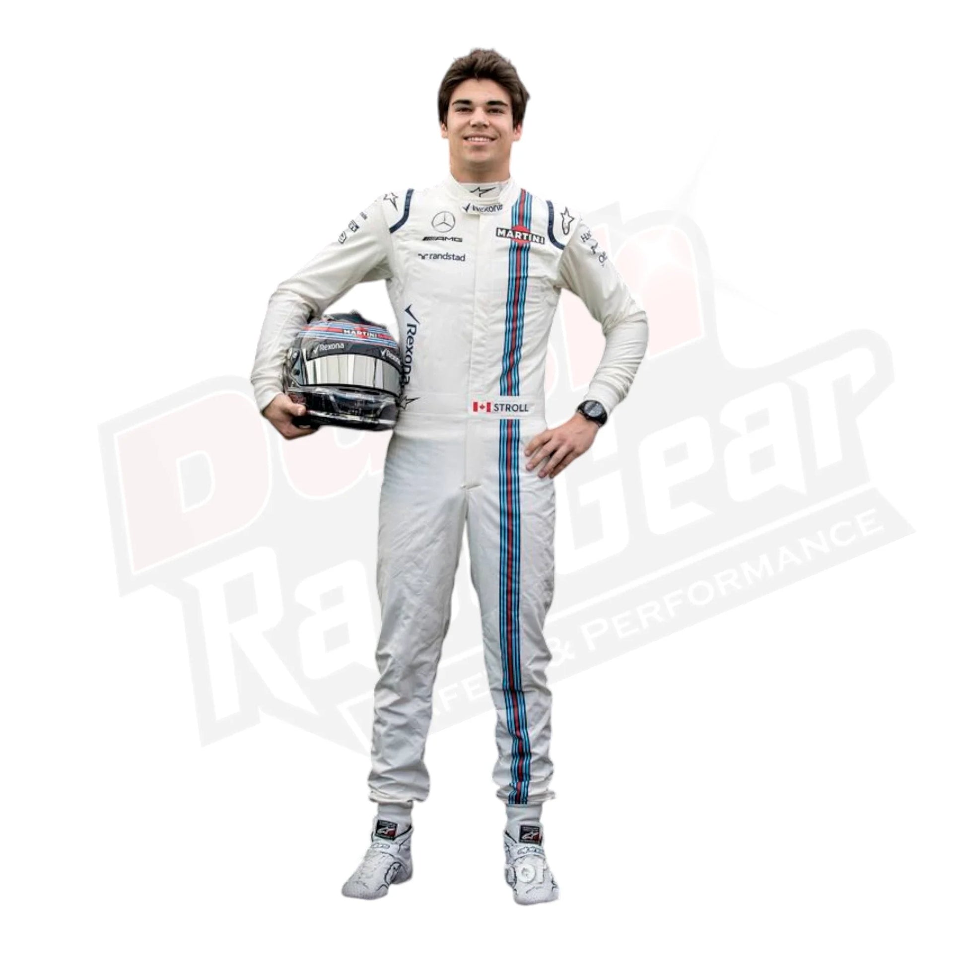 2017 Lance Stroll Martini F1 Race Suit KIDS - Dash Racegear