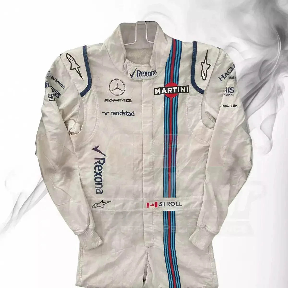 2017 Lance Stroll Martini F1 Race Suit - Dash Racegear
