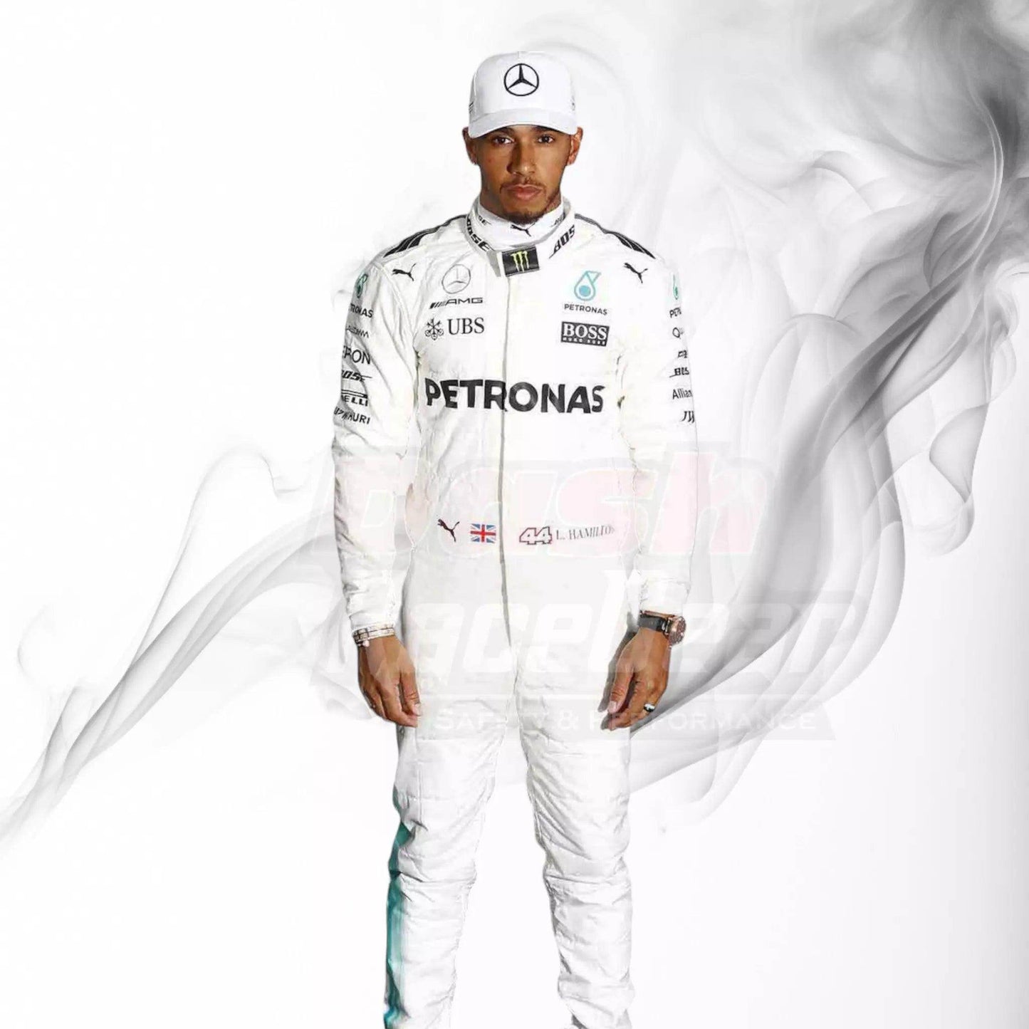 2017 Lewis Hamilton Mercedes-Benz F1 Racing Suit KIDS - Dash Racegear