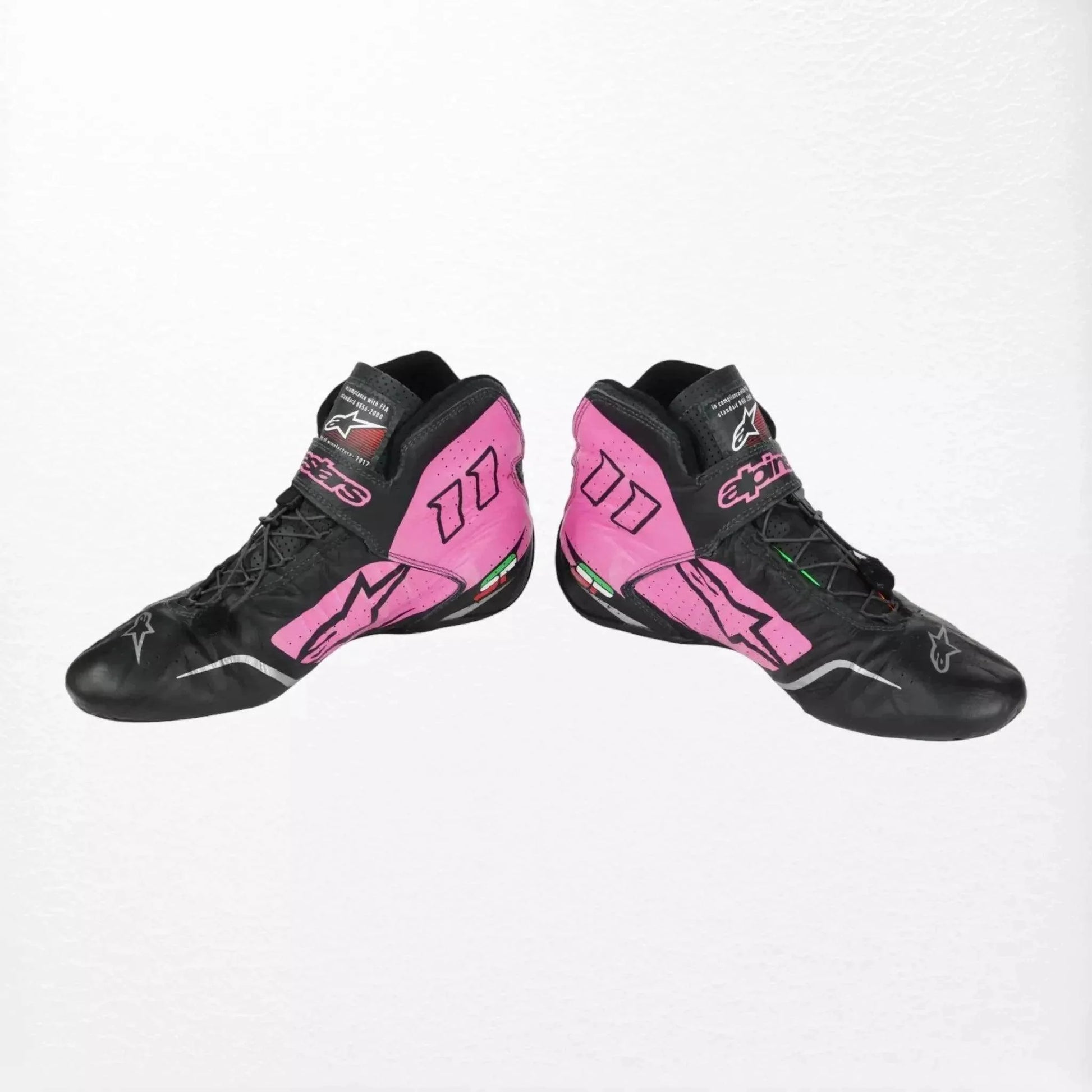 2017 Sergio Perez Alpinestars F1 Race Boots - Dash Racegear