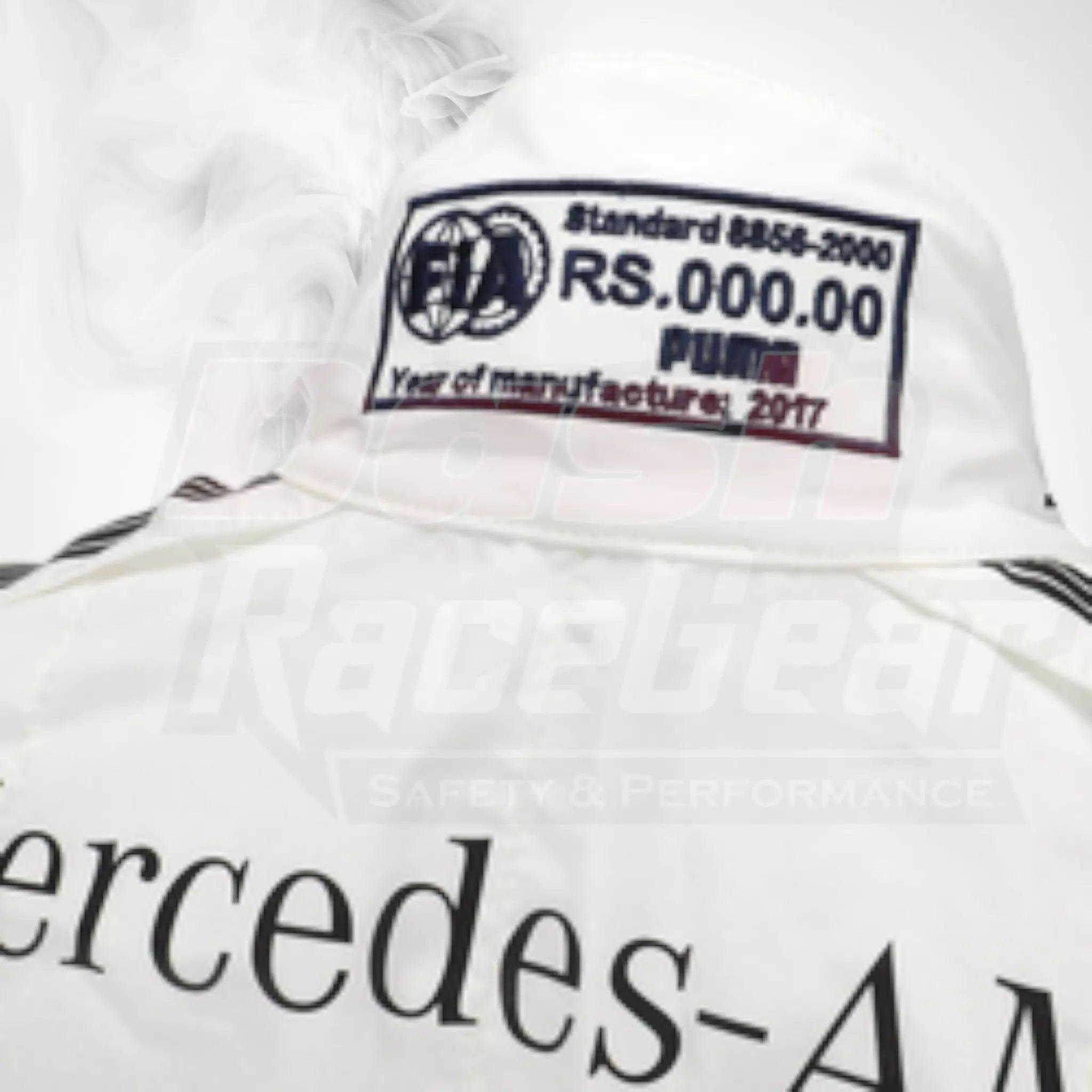 2017 Valtteri Bottas Mercedes AMG F1 Replica Race Suit - Dash Racegear 