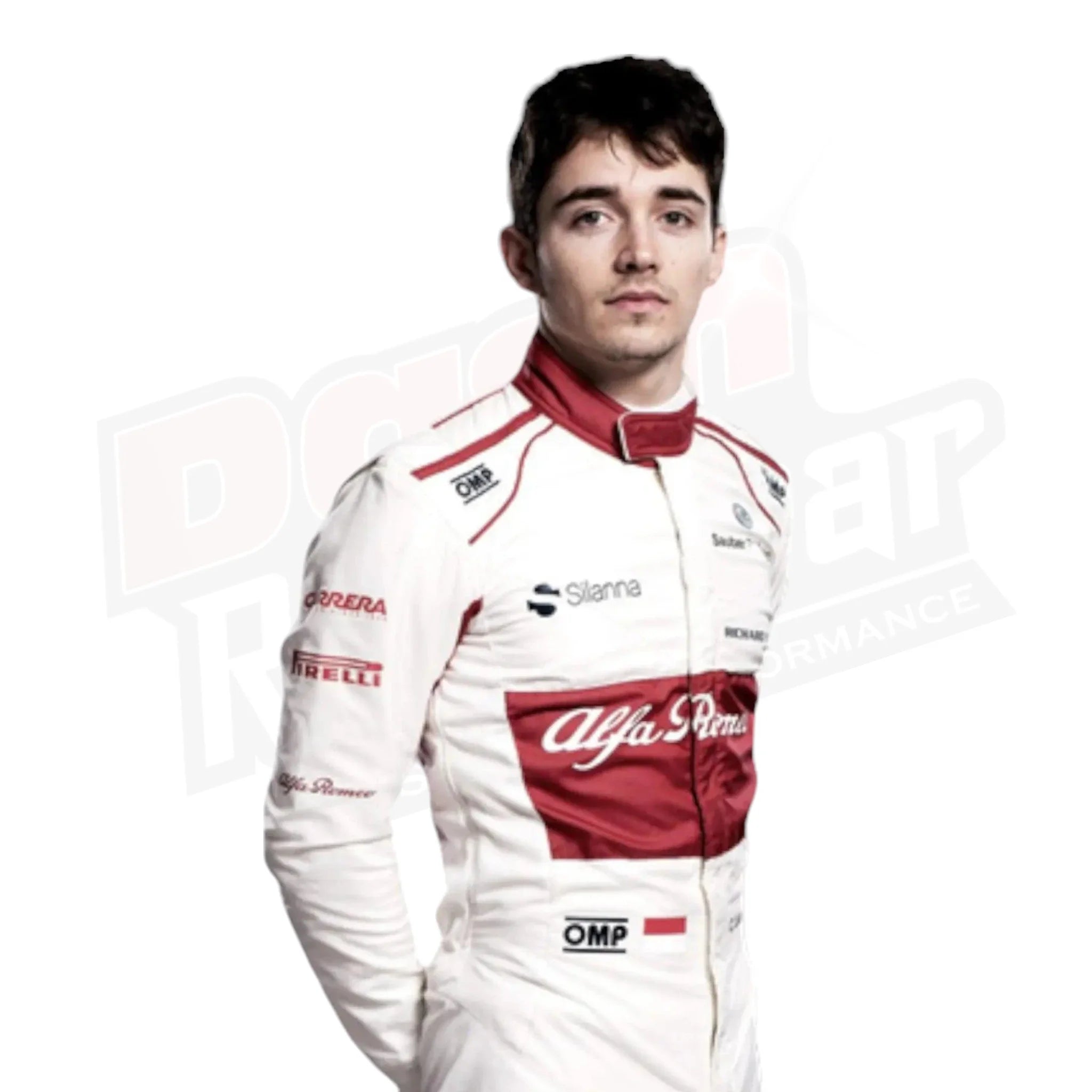 2018 Charles Leclerc Alfa Romeo Sauber F1 Anzug KINDER