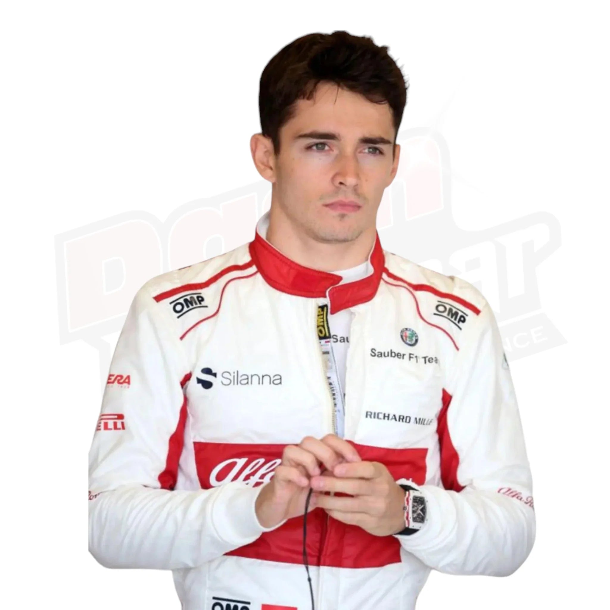 2018 Charles Leclerc Alfa Romeo Sauber F1 Anzug KINDER
