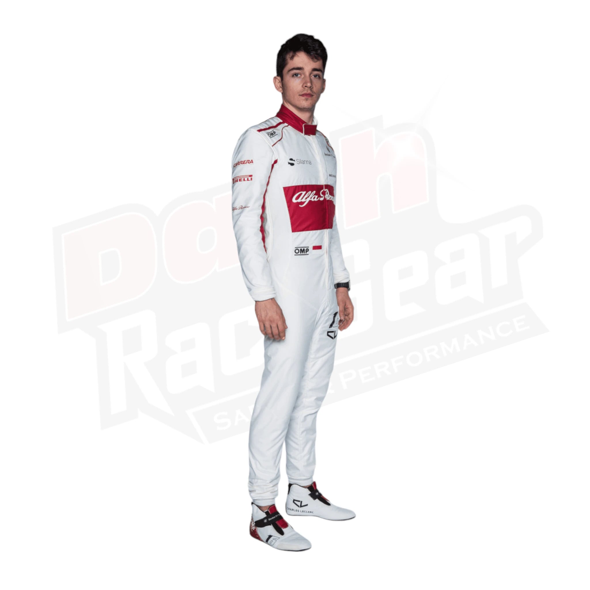 2018 Charles Leclerc Alfa Romeo Sauber F1 Suit KIDS