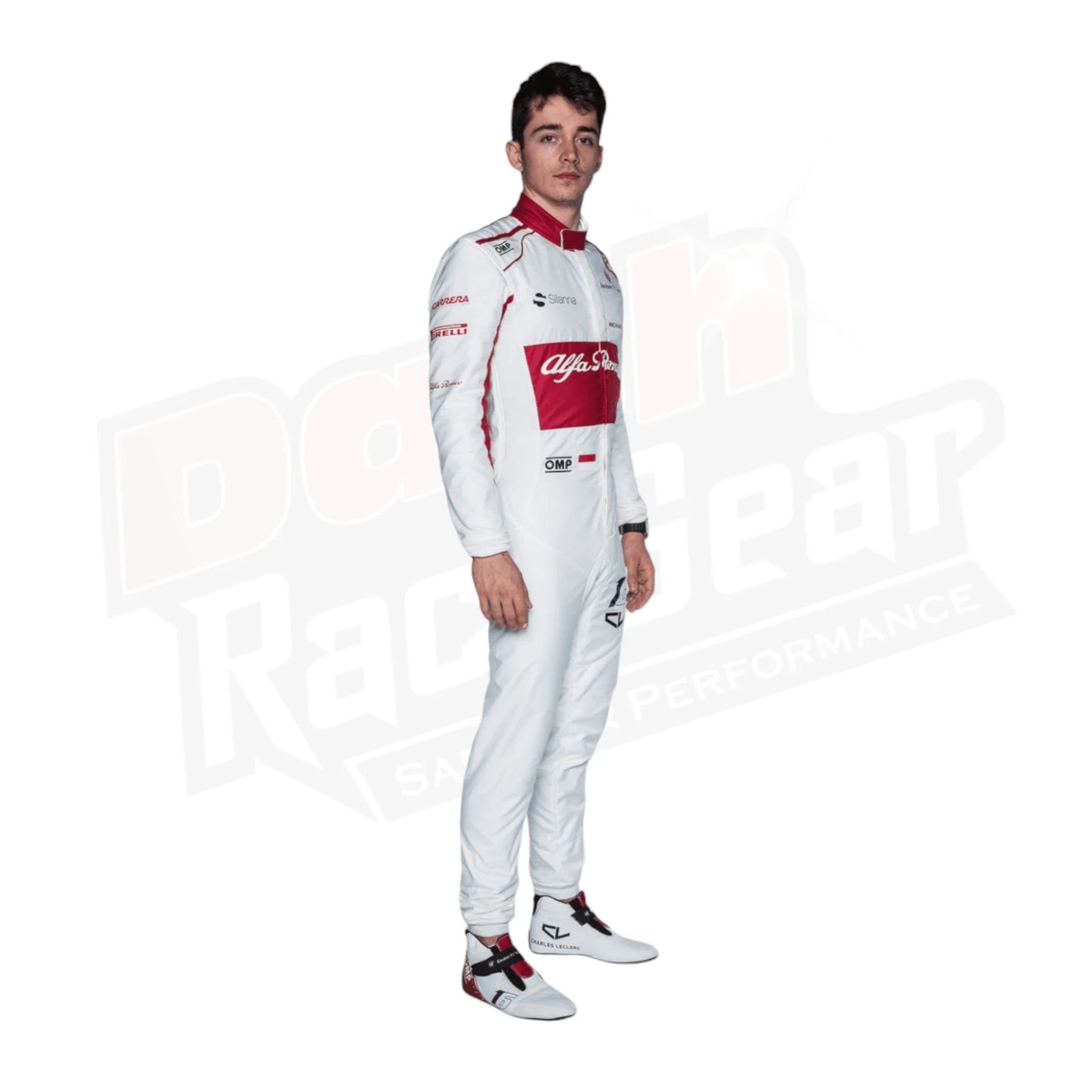 2018 Charles Leclerc Alfa Romeo Sauber F1 Anzug KINDER