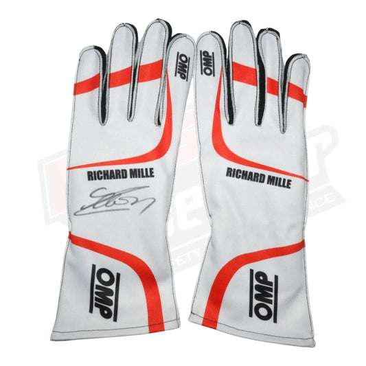 2018 Charles Leclerc Race Gloves - Dash Racegear