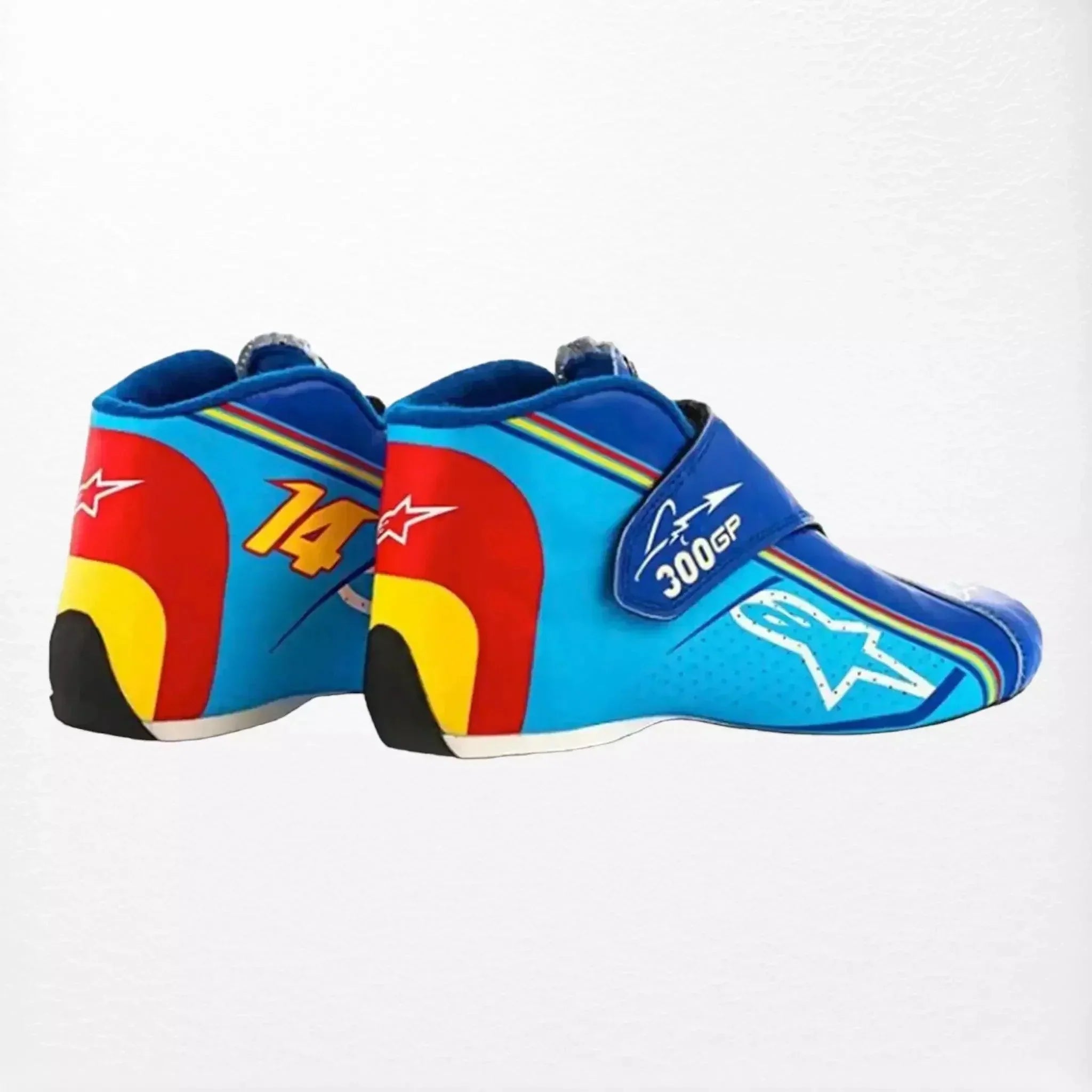 2018 Fernando Alonso 300GP Racing shoes | F1 Round 7 DASH RACEGEAR