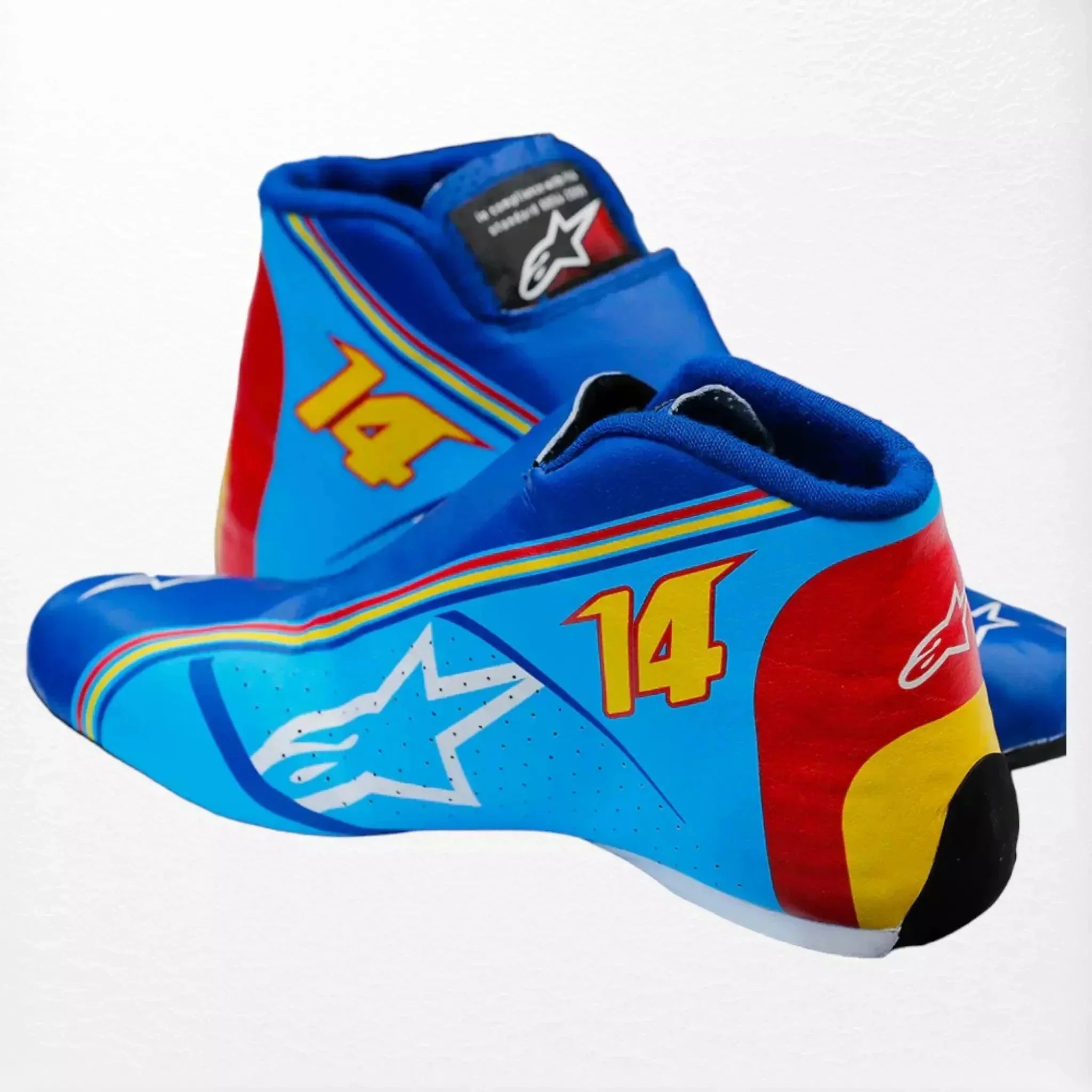 2018 Fernando Alonso 300GP Racing shoes | F1 Round 7 DASH RACEGEAR