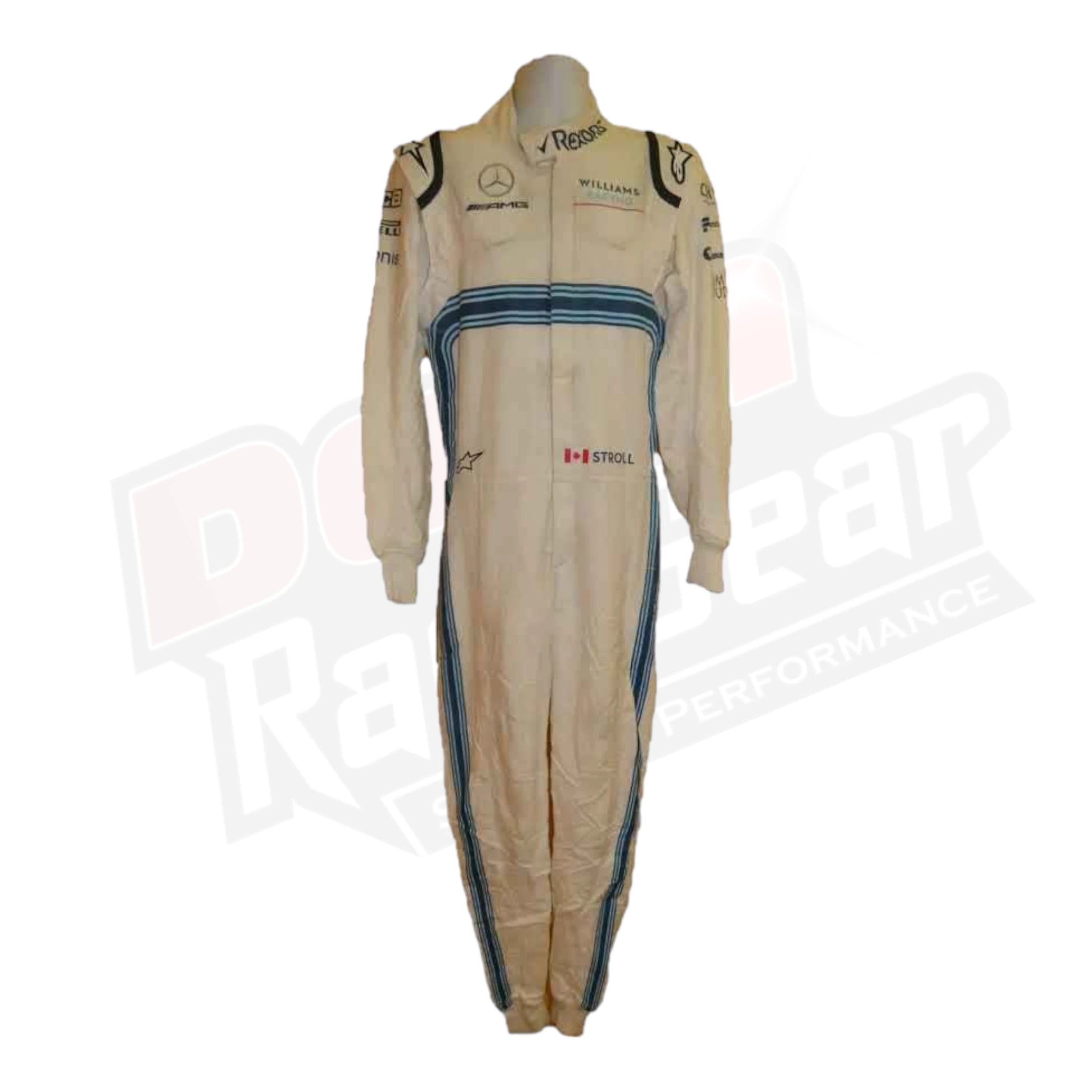 2018 Lance Stroll  Abu Dhabi GP Williams race suit KIDS