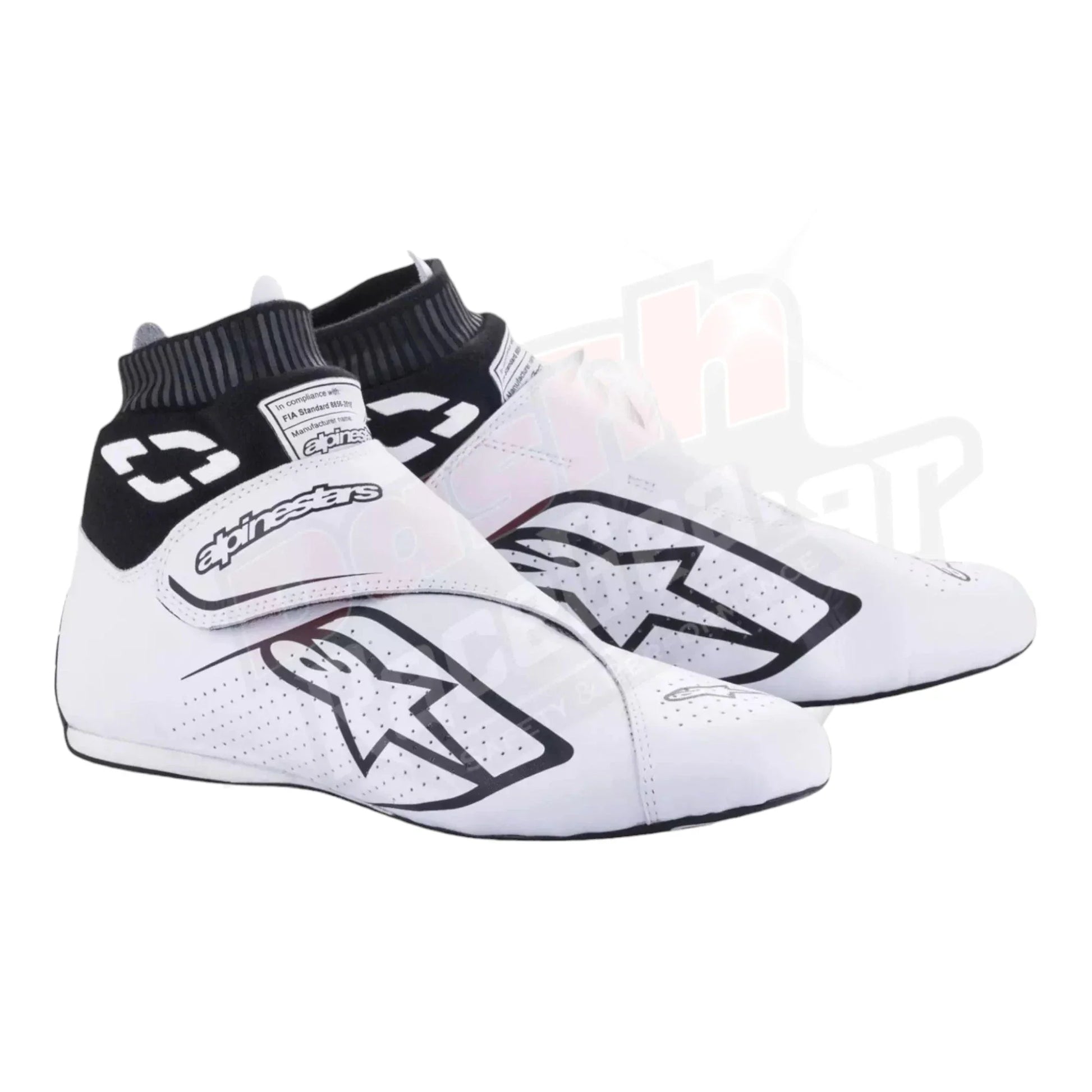 2018 Lance Stroll Martini Alpinestrar F1 Race Shoes - Dash Racegear