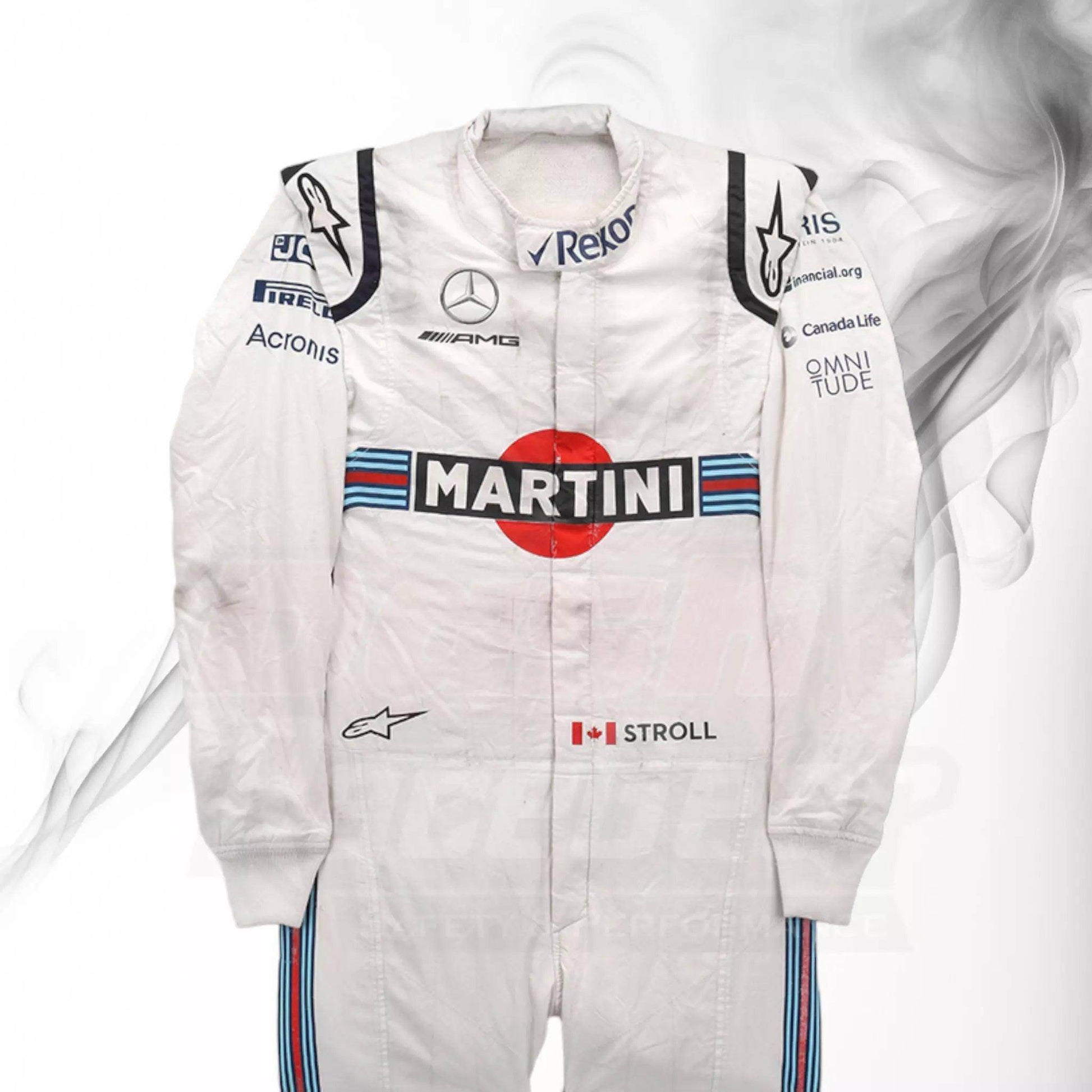 2018 Lance Stroll Williams Martini F1 Race Suit KIDS - Dash Racegear