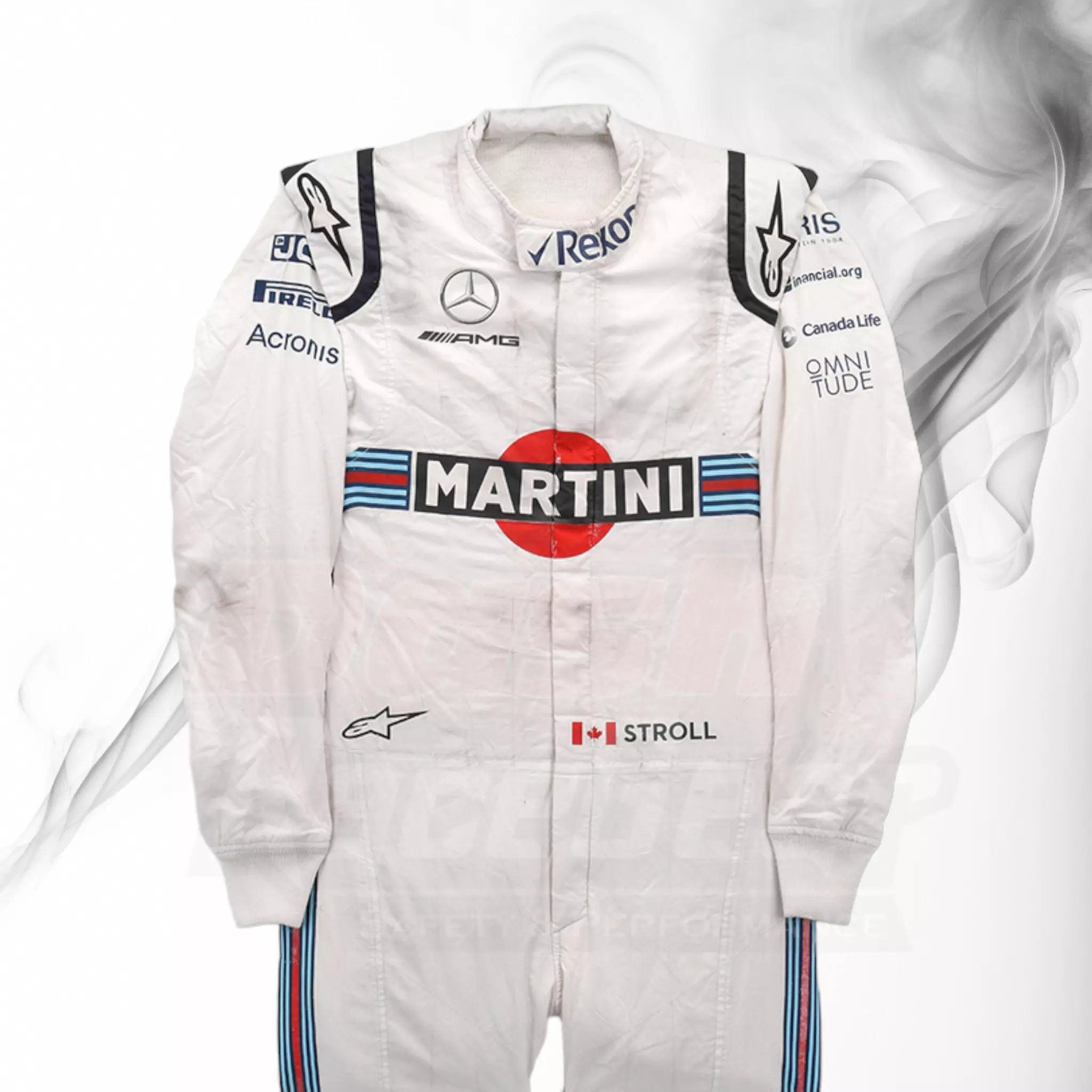 2018 Lance Stroll Williams Martini F1 Race Suit KIDS - Dash Racegear