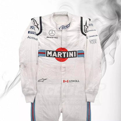 2018 Lance Stroll Williams Martini F1 Race Suit KIDS - Dash Racegear