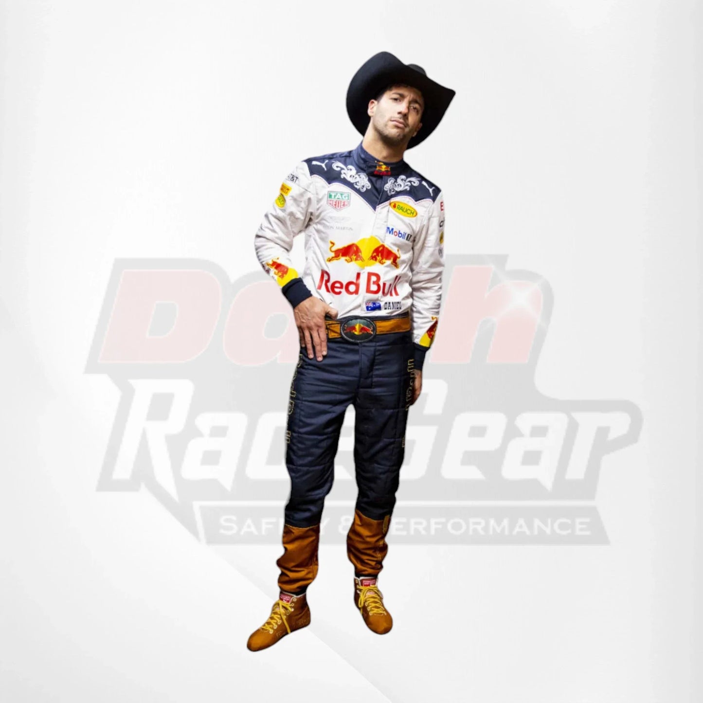 2018 Max Verstappen Daniel Ricciardo F1 Team Race suit - Austin Special Edition - Dash Racegear