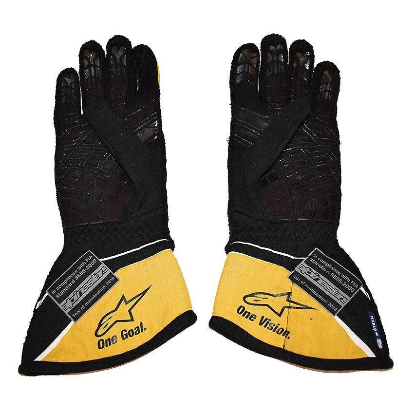 2018 Nico Hulkenberg Renault Formula 1 Race Gloves - Dash Racegear