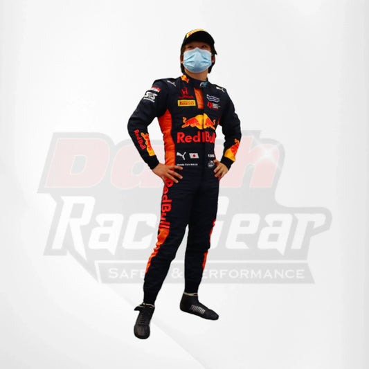 2018 Yuki Tsunoda F1 Race Suit - Dash Racegear