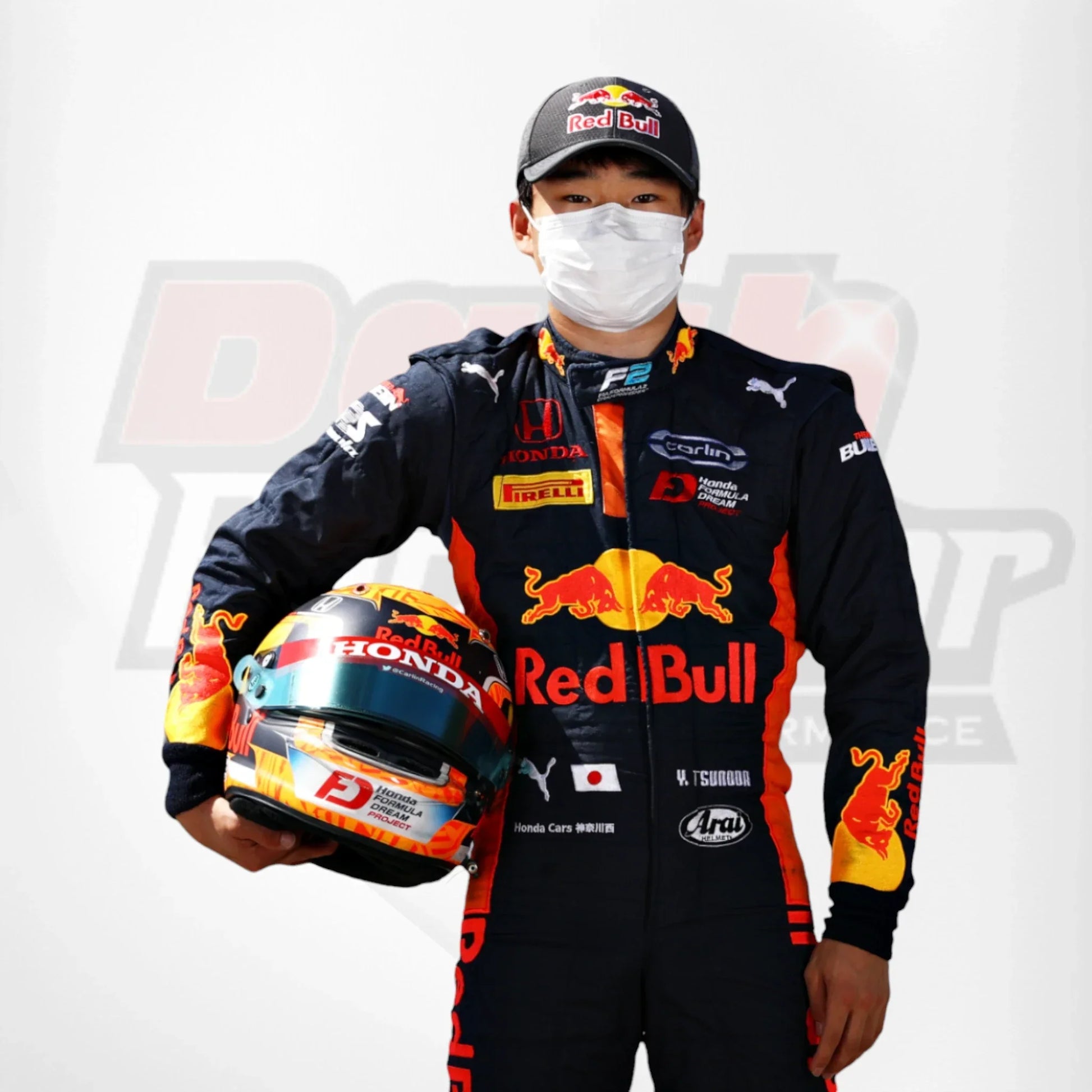 2018 Yuki Tsunoda F1 Race Suit - Dash Racegear