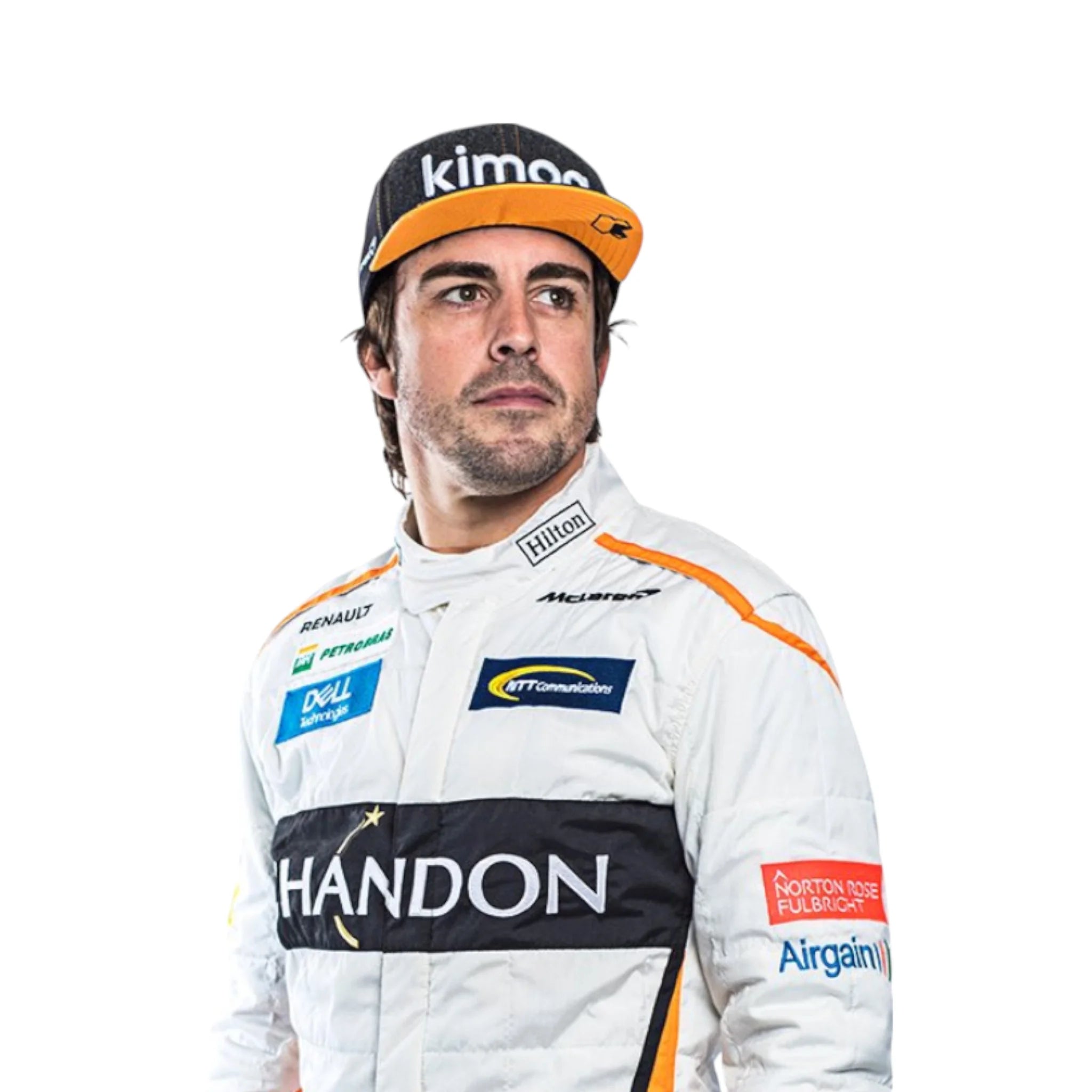 2018 Fernando Alonso McLaren F1 Race Suit