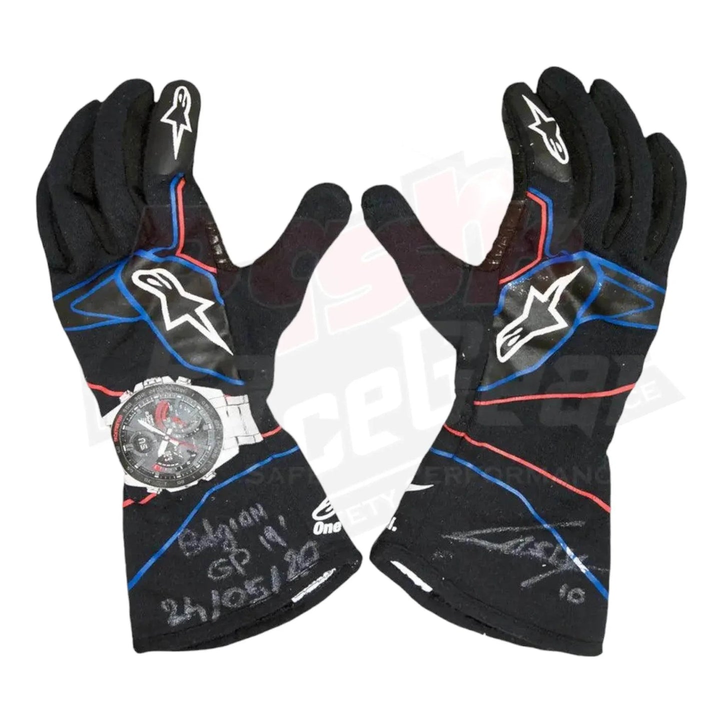 2019 Alexander Albon F1 Race gloves - Toro Rosso - Dash Racegear
