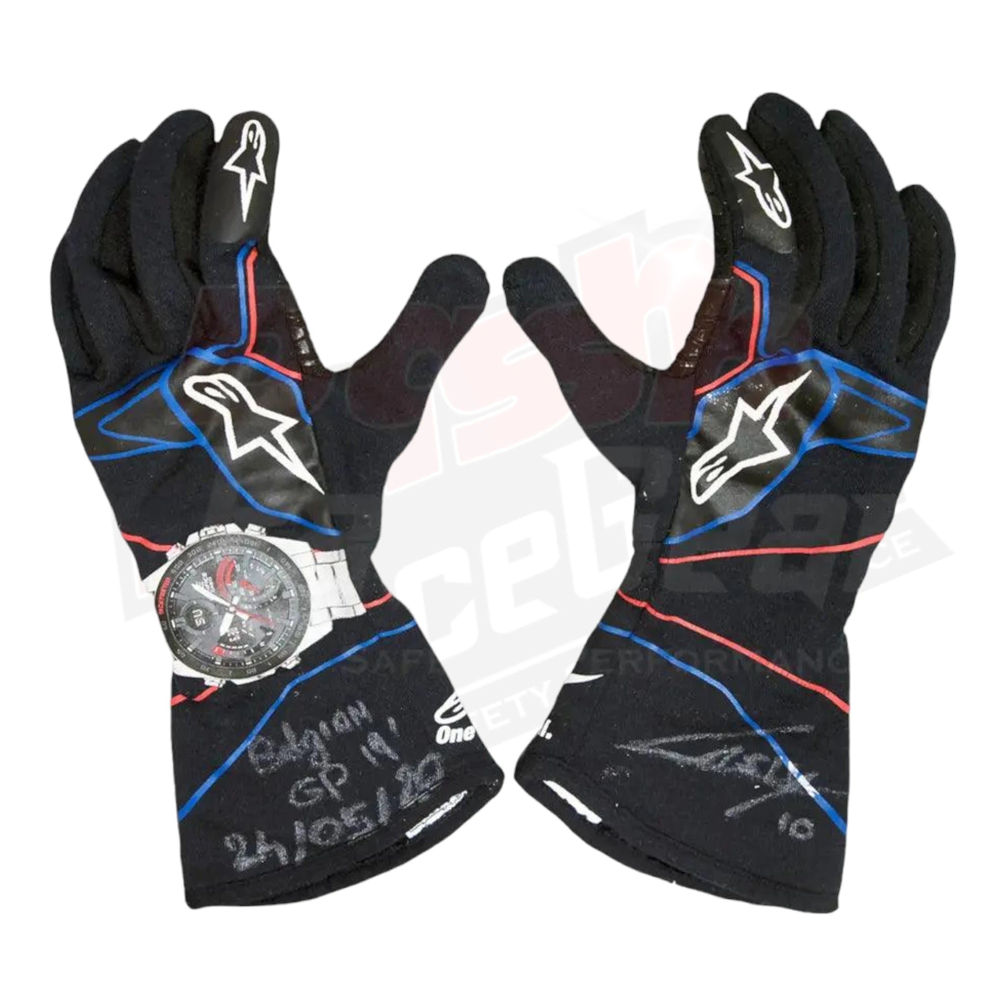2019 Alexander Albon F1 Race gloves - Toro Rosso