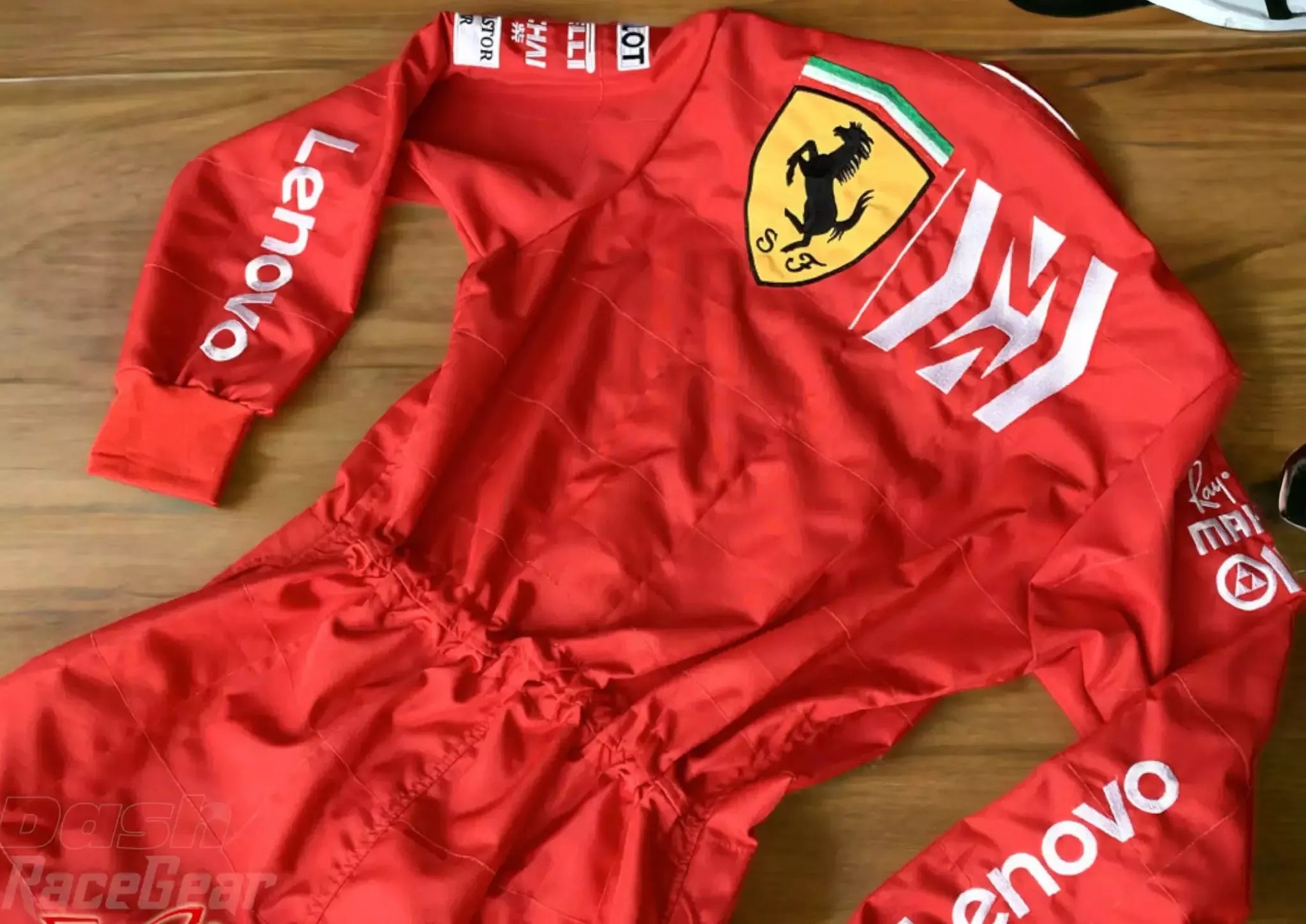 2019 Charles Leclerc Ferrari Mission Winnow F1 Embroidered Racing Suit - Dash Racewear