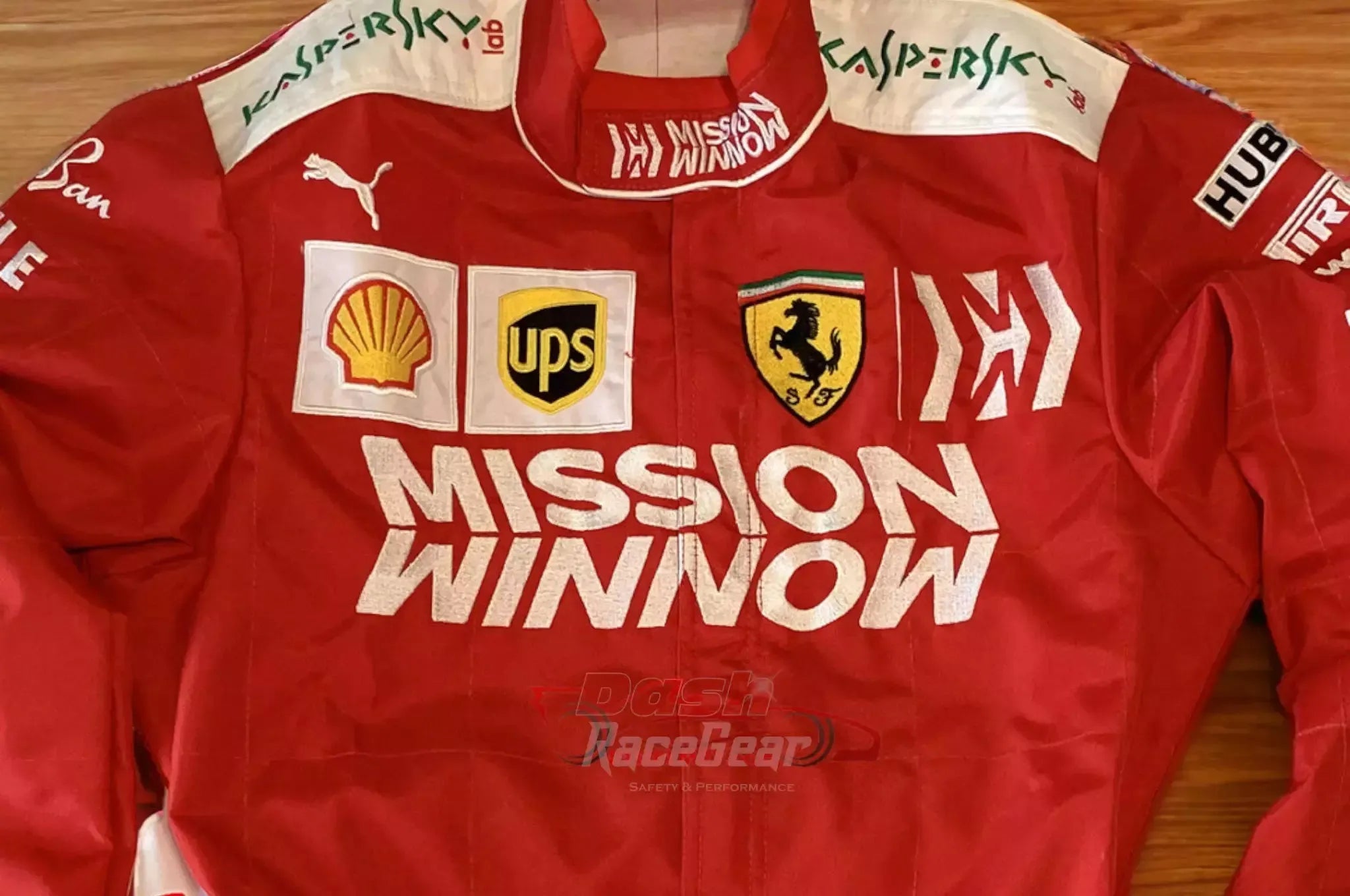2019 Charles Leclerc Ferrari Mission Winnow F1 Embroidered Racing Suit - Dash Racewear