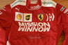 2019 Charles Leclerc Ferrari Mission Winnow F1 Embroidered Racing Suit - Dash Racegear
