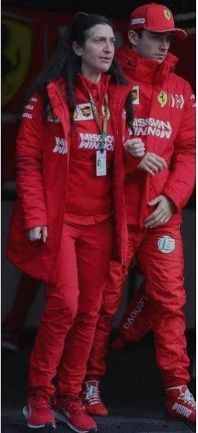 2019 Charles Leclerc Ferrari F1 WINTER JACKET - Dash Racegear