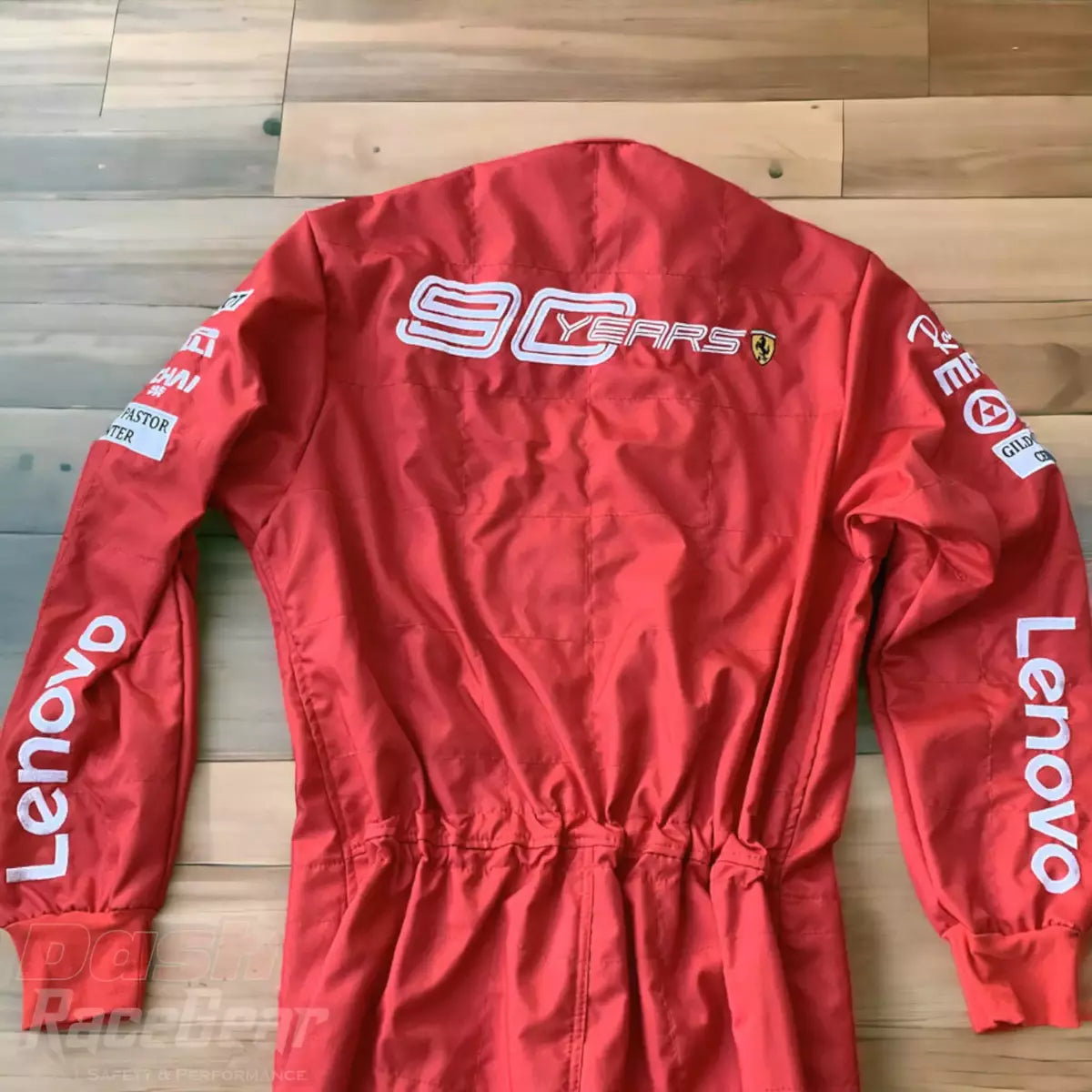 2019 Charles Leclerc Scuderia Ferrari 90 Years Embroided Racing Suit - Dash Racegear