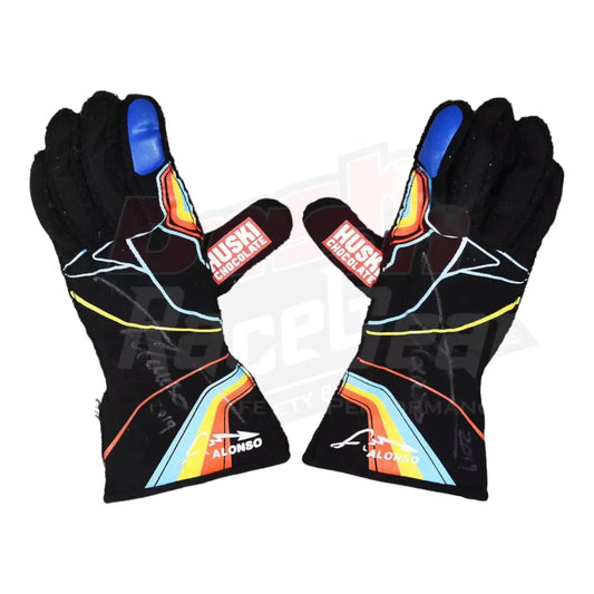 2019 Fernando Alonso Indy 500 McLaren F1 Gloves - Dash Racegear