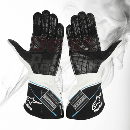 2019 George Russell Williams F1 Race Gloves - Dash Racegear