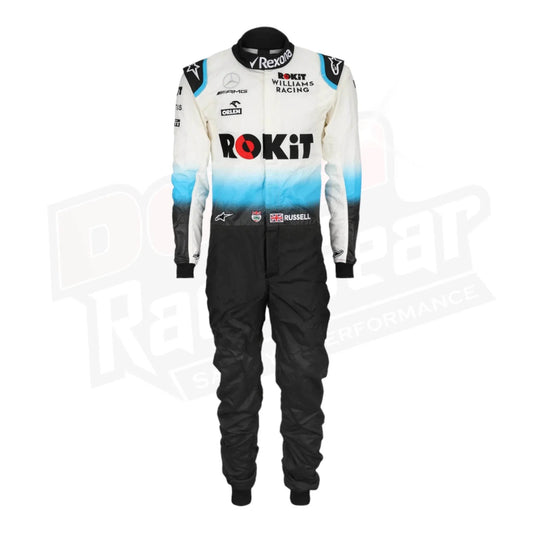 2019 George Russell Williams Racing F1 Race Suit - Dash Racegear