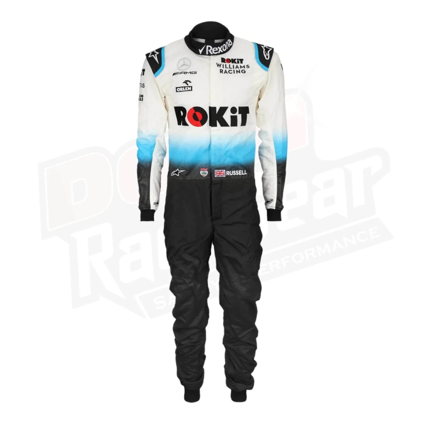 2019 GEORGE RUSSELL Williams Racing F1 RACE Suit - Dash Racegear