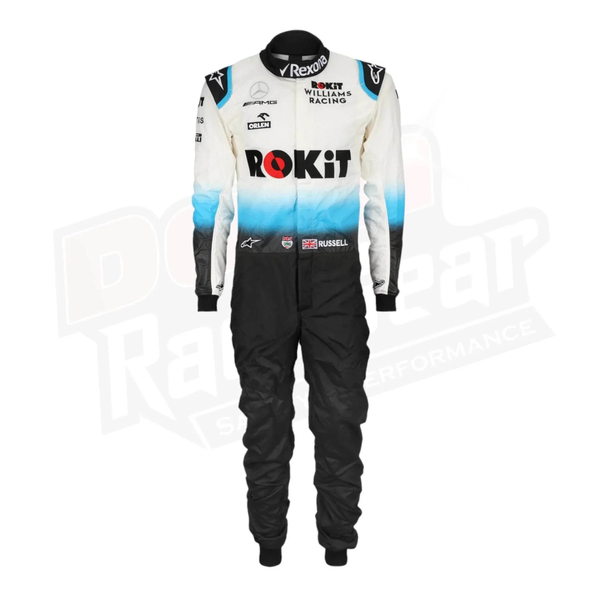 2019 GEORGE RUSSELL Williams Racing F1 RACE Suit - Dash Racegear