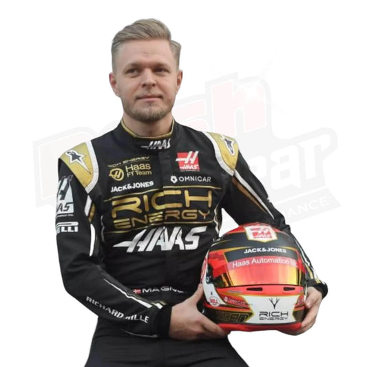 2019 Kevin Magnussen Haas F1 Race Suit KIDS - Dash Racegear