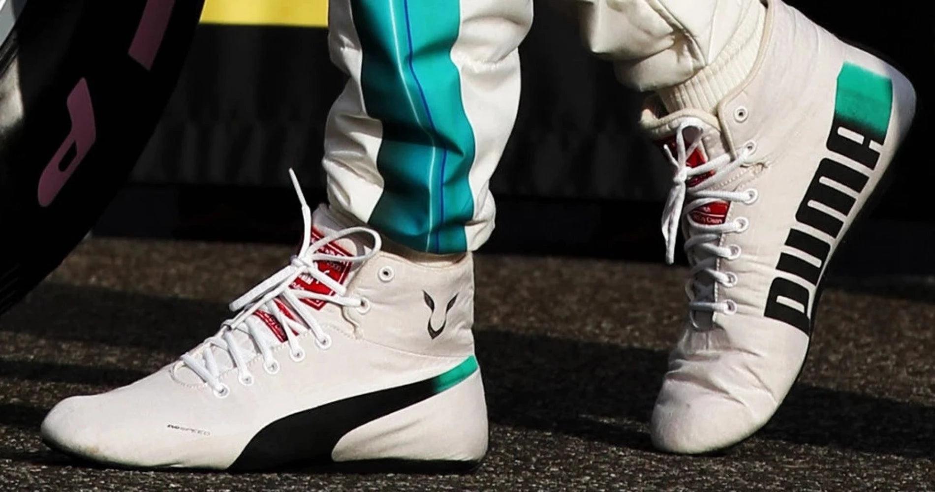 2019 Lewis Hamilton Mercedes benz AMG Puma F1 Boots - Dash Racegear
