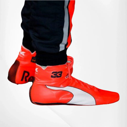 2019 Max Verstappen F1 Race Boots - Dash Racegear