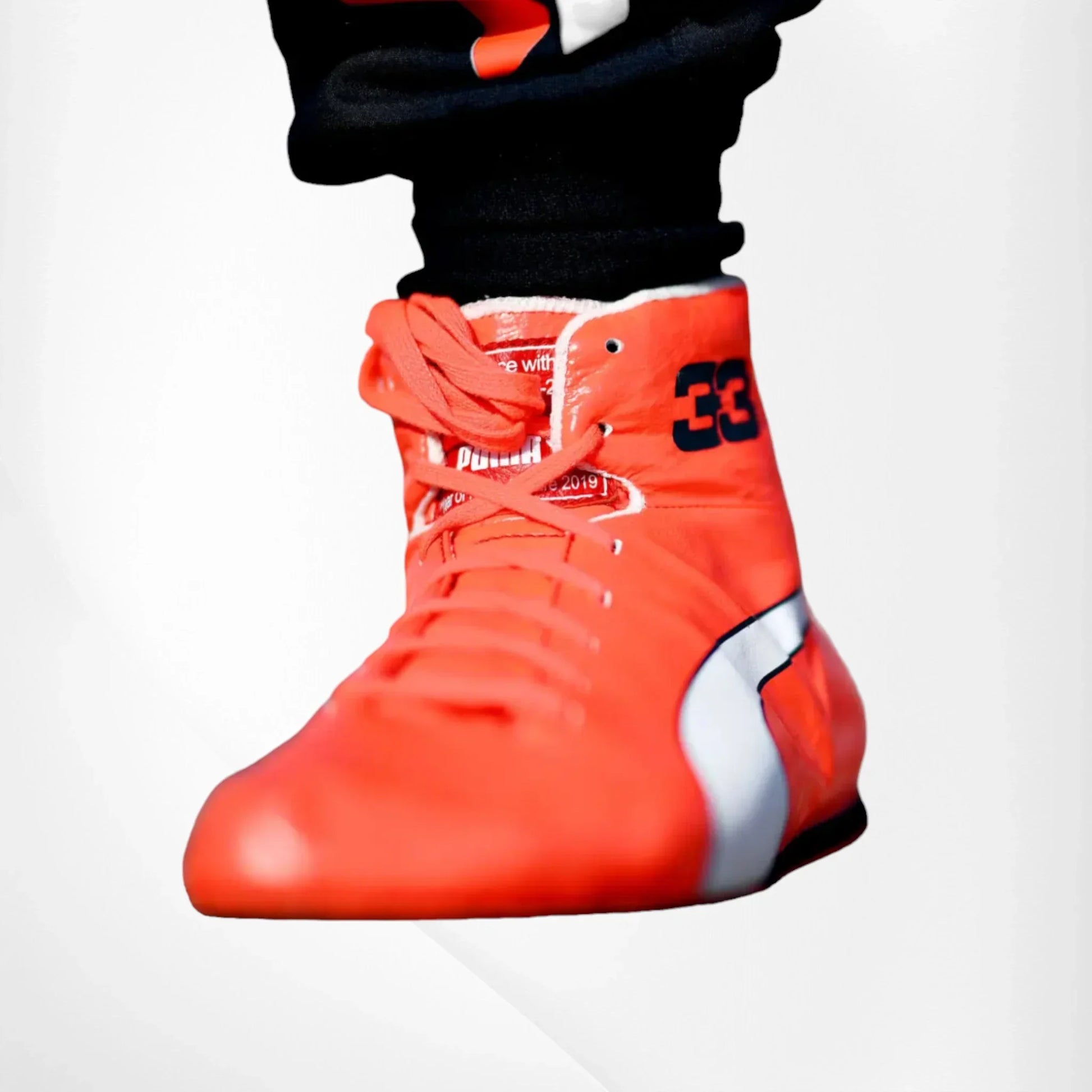 2019 Max Verstappen F1 Race Boots - Dash Racegear