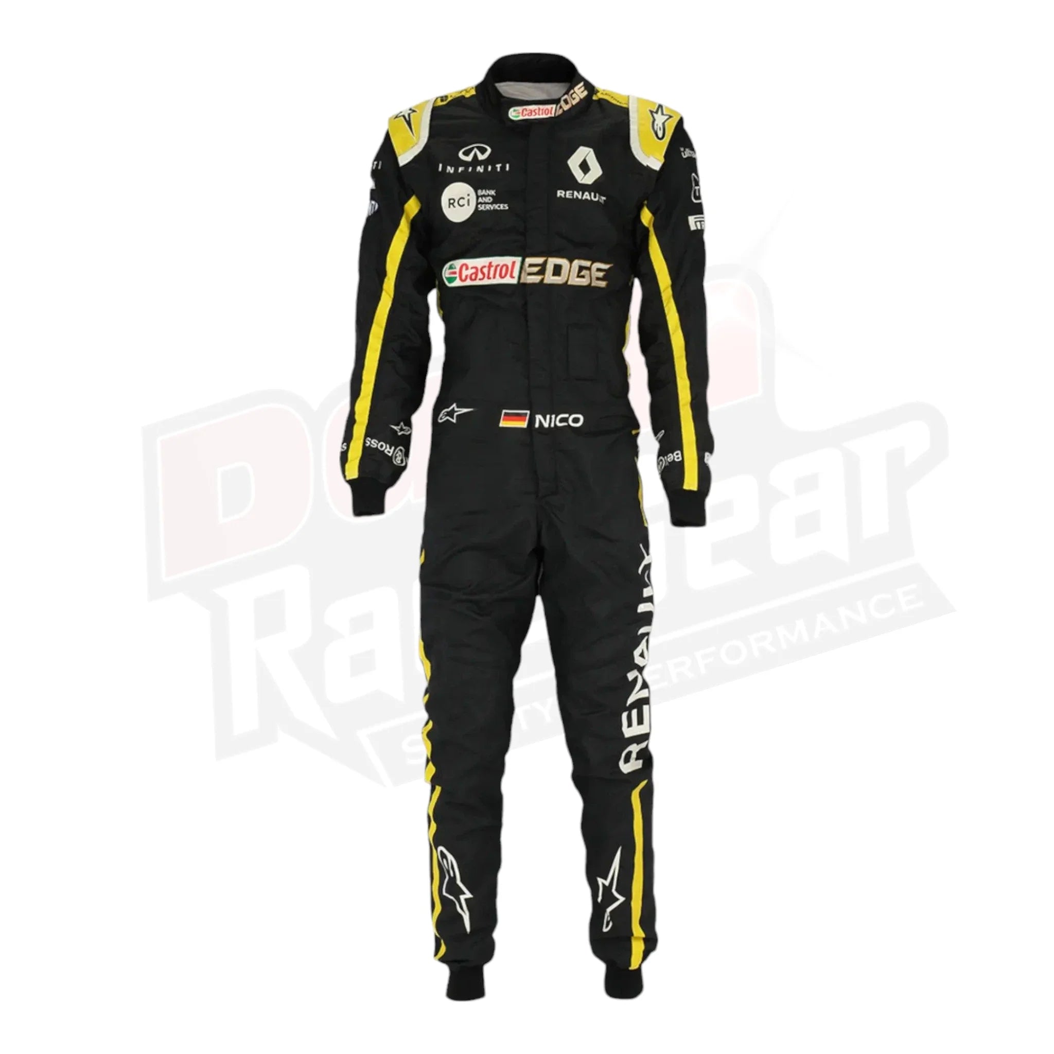 2019 Nico Hulkenberg Renault F1 Team Race Suit KIDS - Dash Racegear