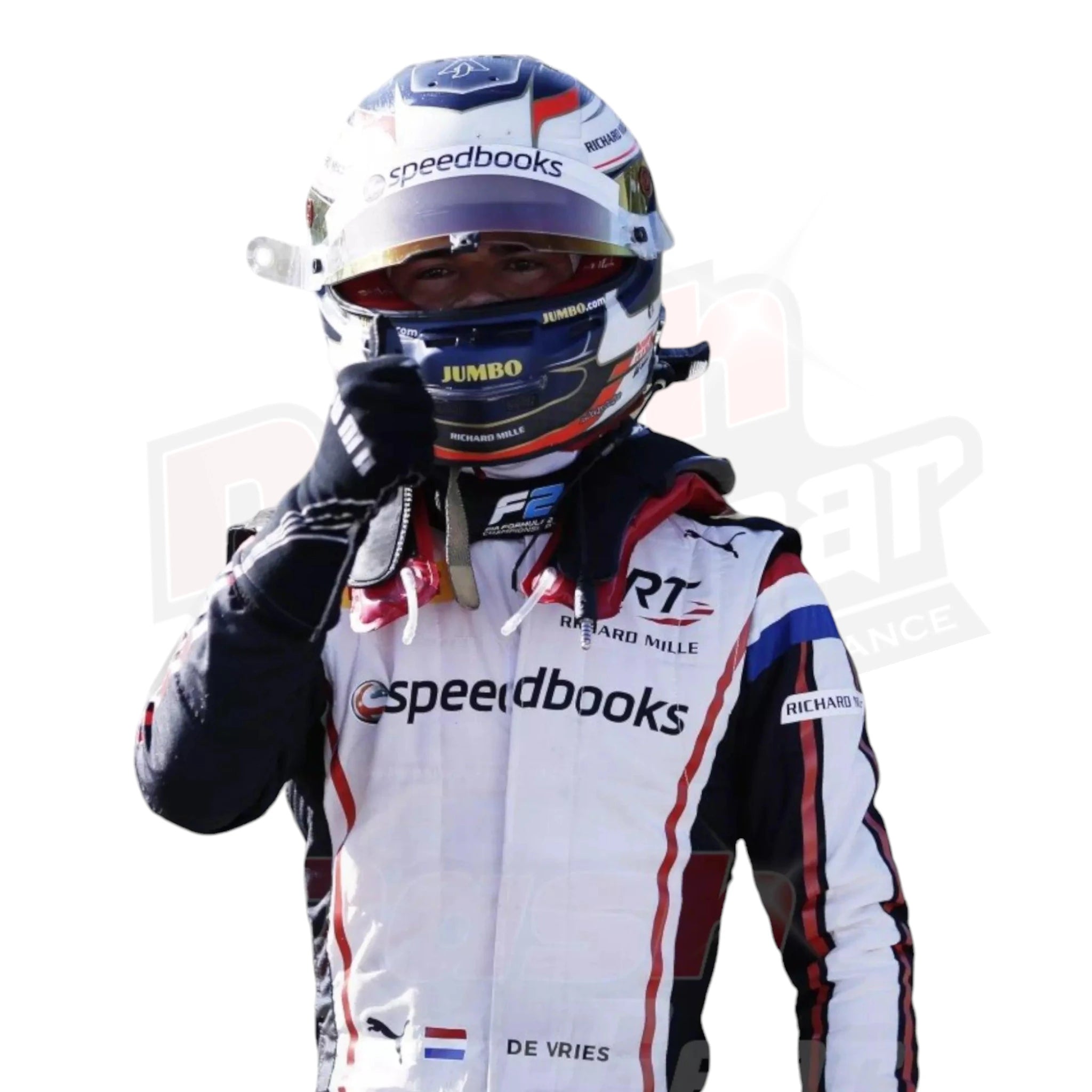 2019 Nyck de Vries F2 Race Suit