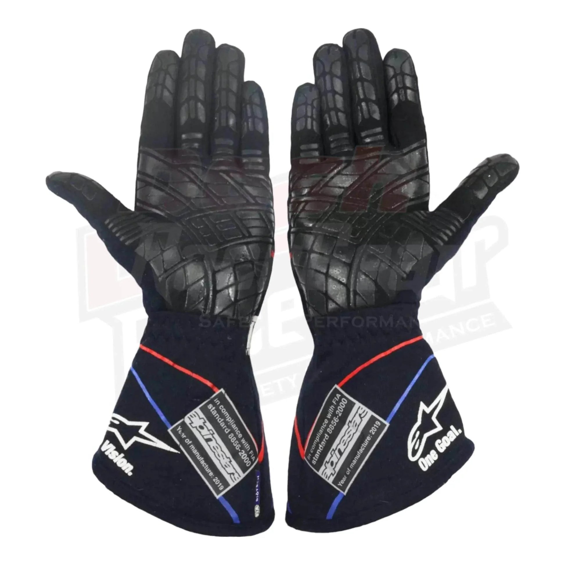 2019 Pierre Gasly Belgian GP F1 Race Gloves - Dash Racegear