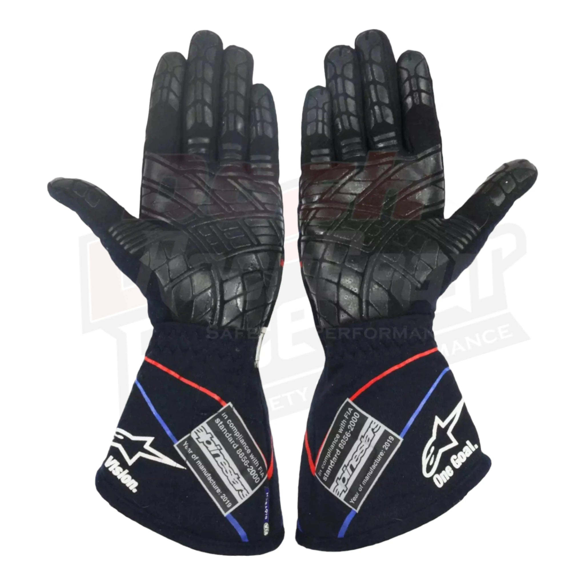 2019 Pierre Gasly Belgian GP  F1 Race Gloves