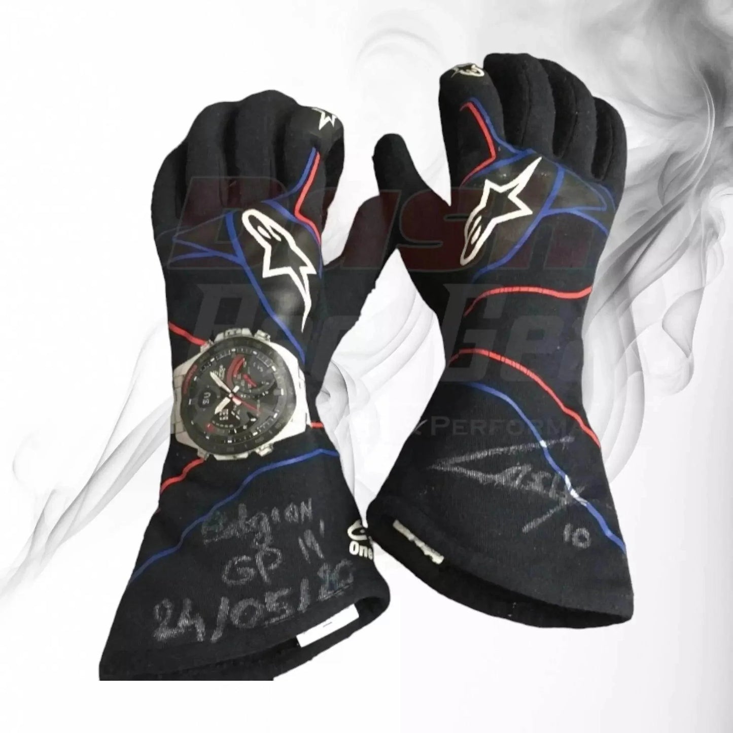 2019 Pierre Gasly Belgian GP F1 Race Gloves - Dash Racegear