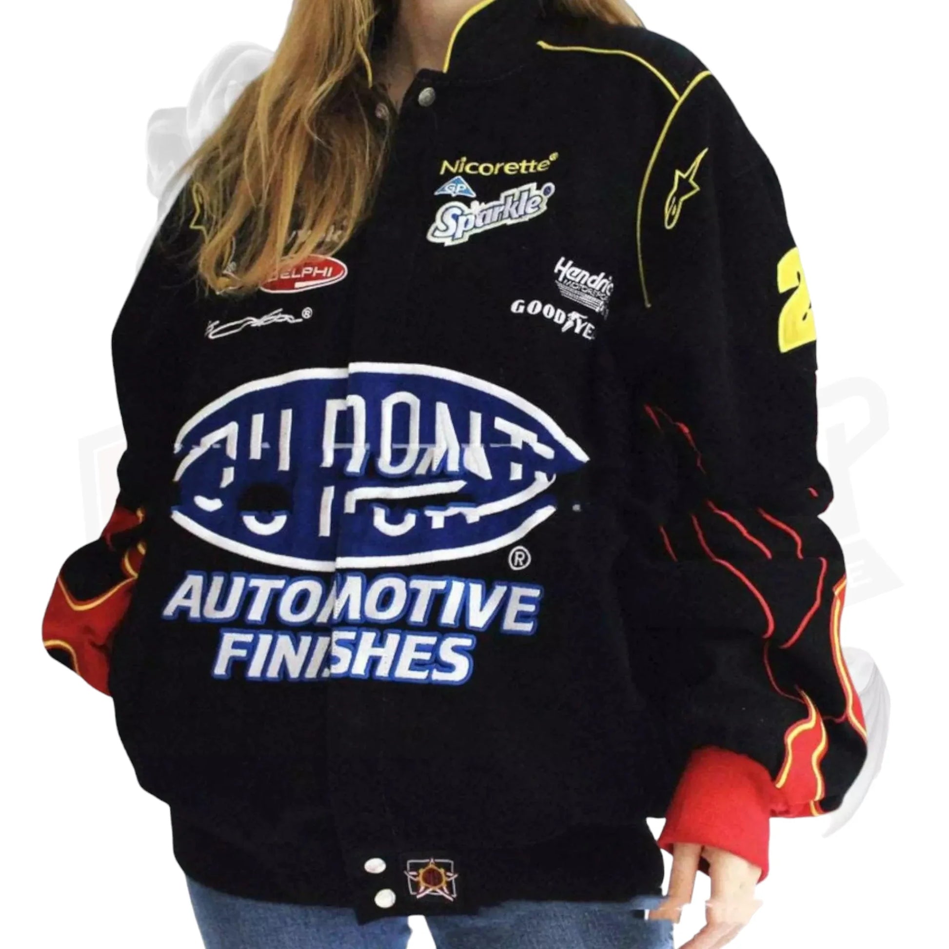 Vintage Dupont Windbreaker Printed Jacket - Dash Racegear