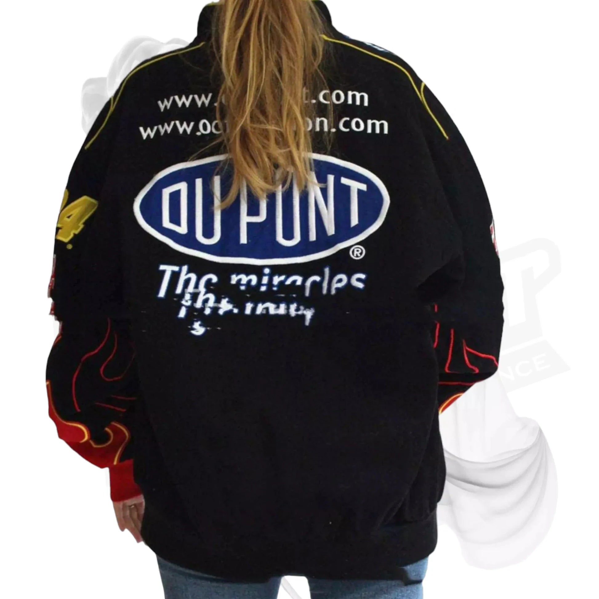 Vintage Dupont Windbreaker Printed Jacket - Dash Racegear